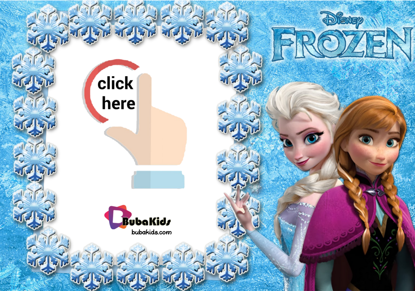Frozen free printable invitation card template. Wallpaper