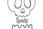 Spooky Halloween Coloring Page