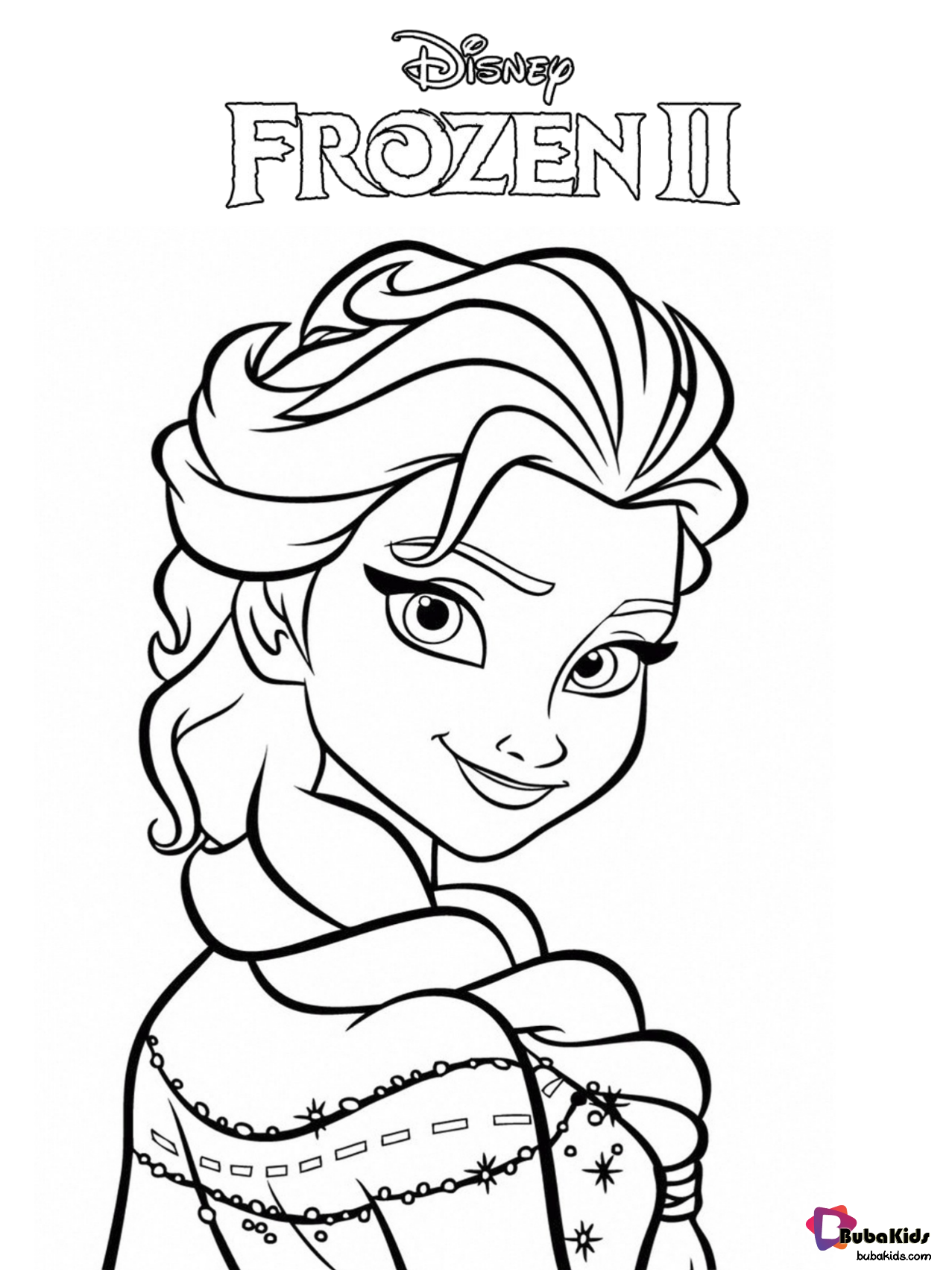 Frozen Coloring Pages To Color Dikisilver