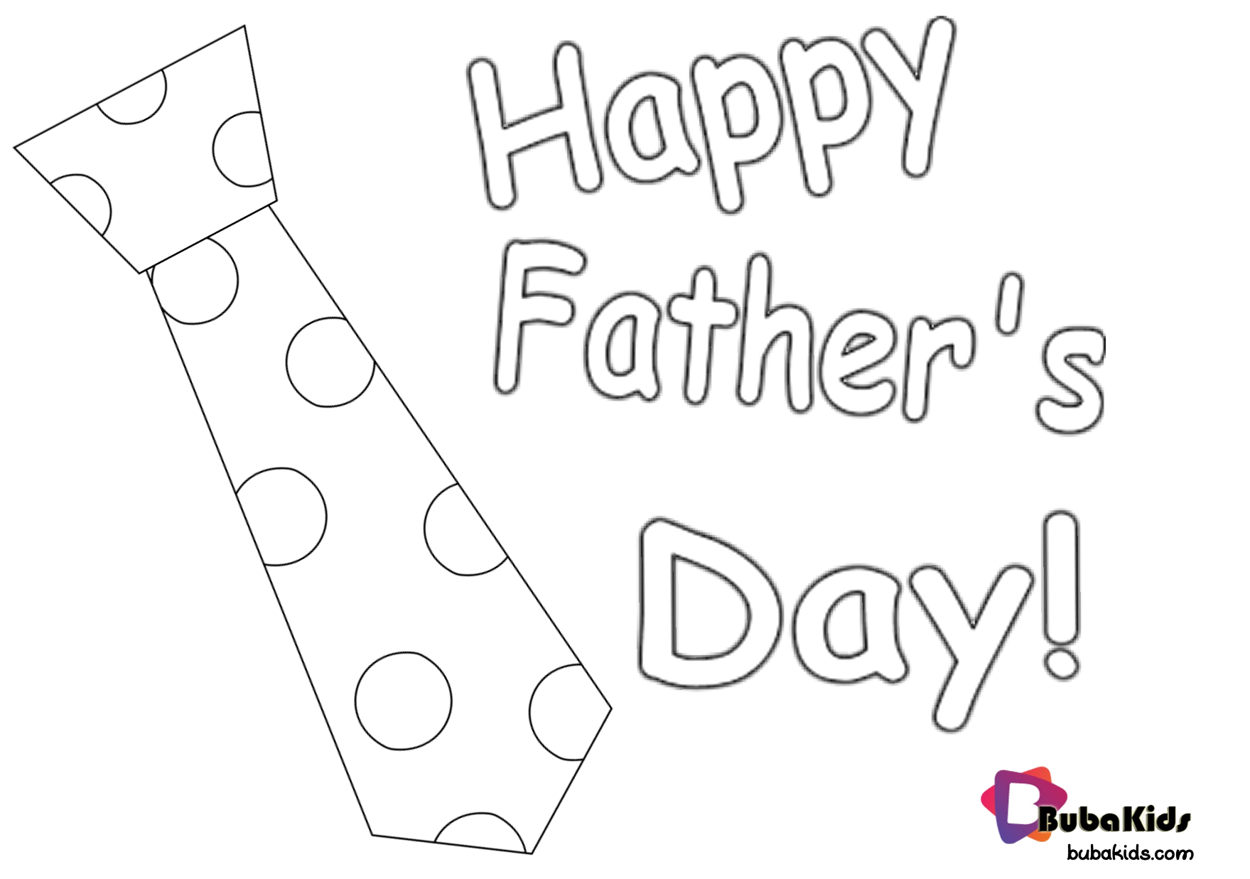 Happy Father’s Day free and printable coloring page. Wallpaper
