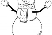 Hey Kids Let's Coloring This Snowman.! Hohohoho