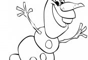 Olaf Frozen 2 Coloring Page