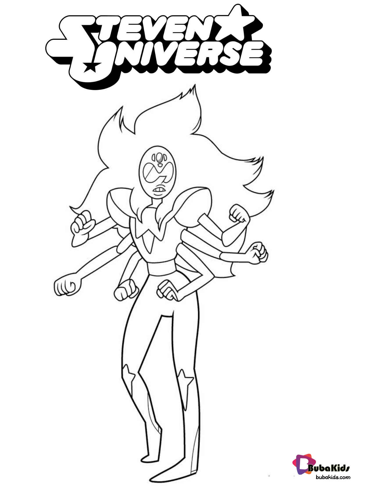 Free download Alexandrite Steven Universe coloring pages. Wallpaper