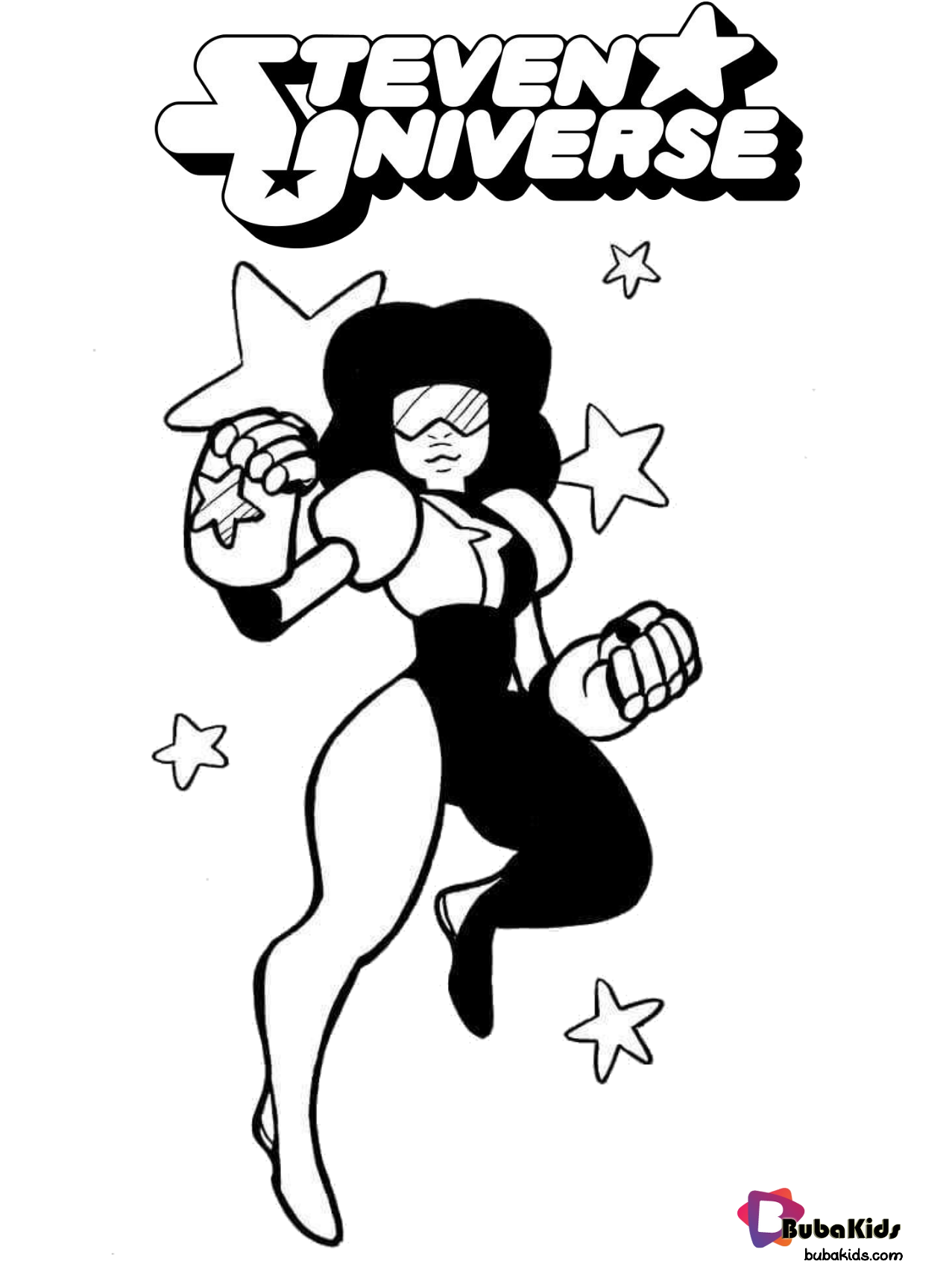 Garnet Steven Universe coloring page Wallpaper