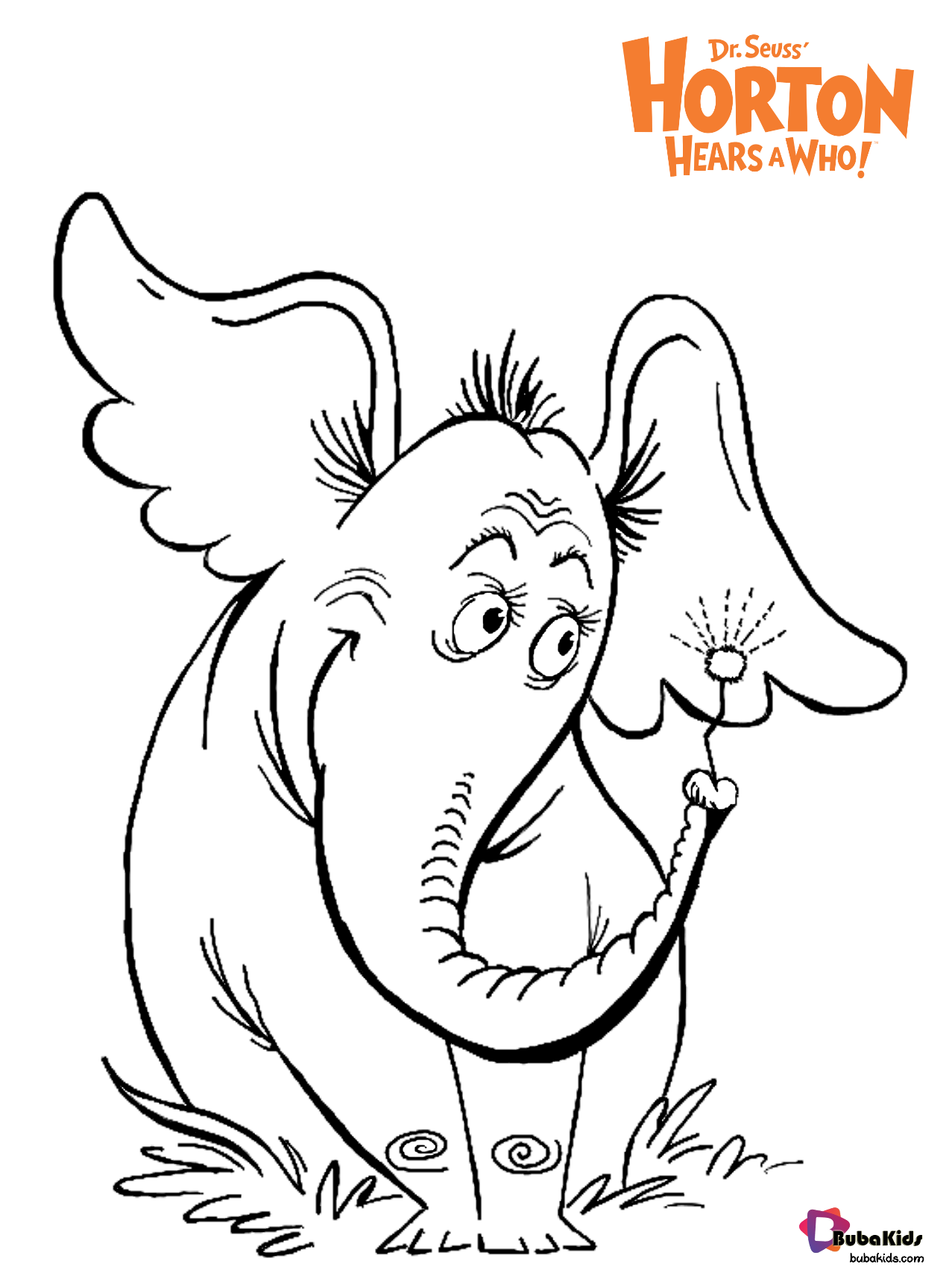 Dr seuss horton hears a who free download coloring pages for kids Wallpaper