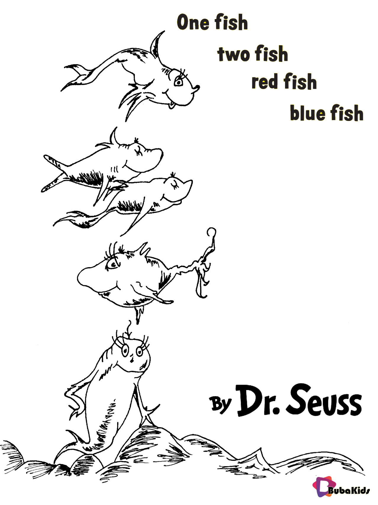Dr seuss One fish two fish red fish blue fish free ...