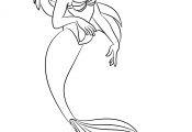 princess ariel coloring pages to print