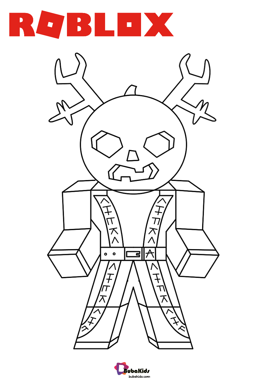Roblox games characters series coloring pages 002 Wallpaper