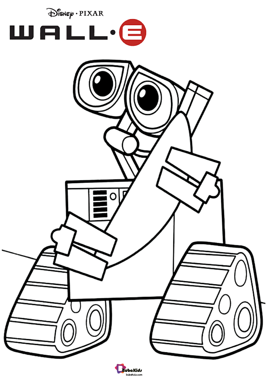 Free download Wall-e disney pixar wall-e movie coloring pages Wallpaper