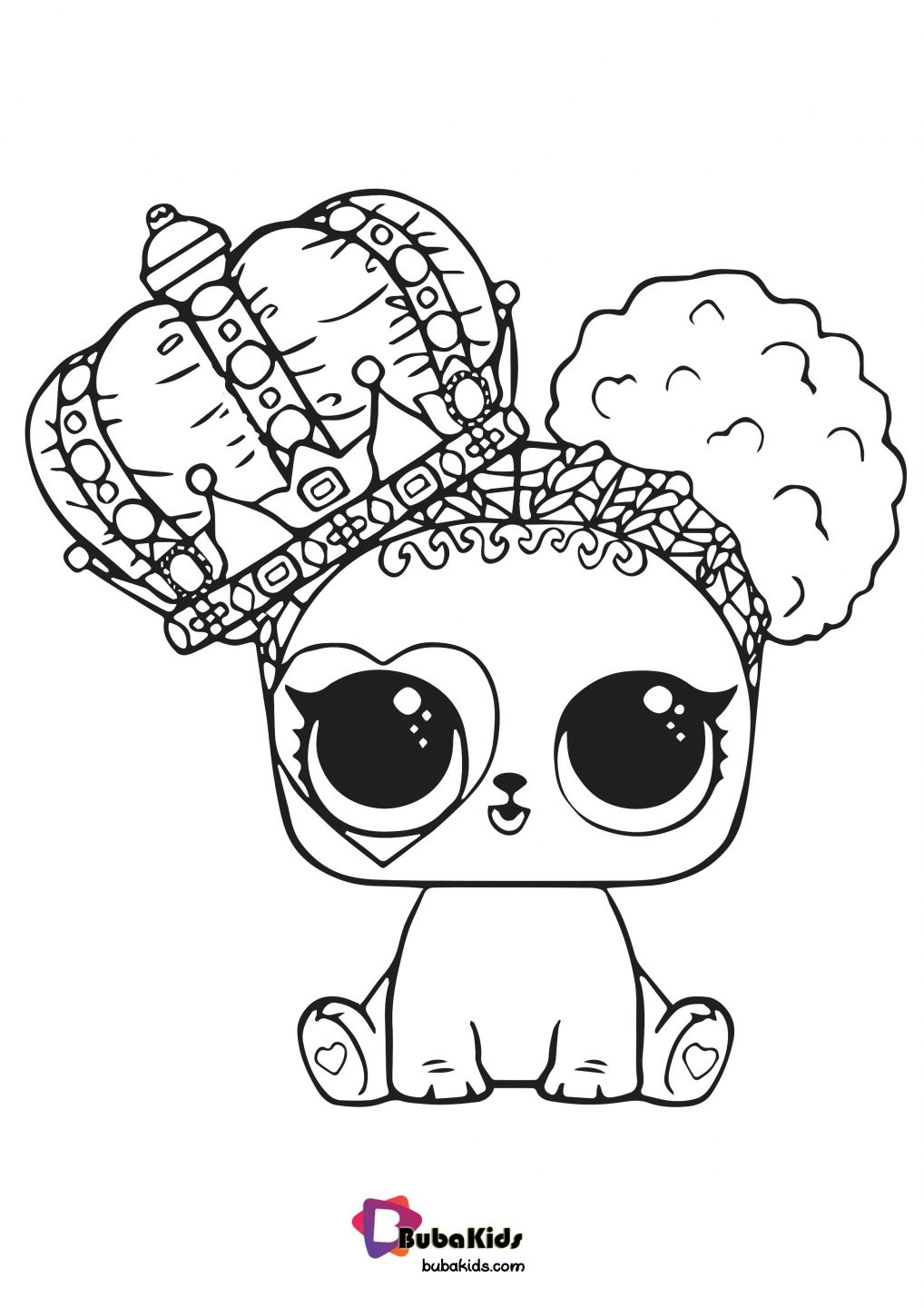 Cute LOL Pet Coloring Page For Girls in HD Resolution ...