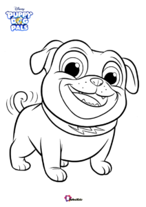 Bingo Puppy Dog Pals children television series coloring page ...