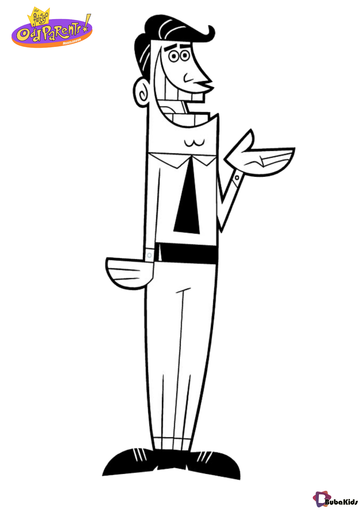 Turner Timmy’s father Fairly Oddparents coloring pages Wallpaper
