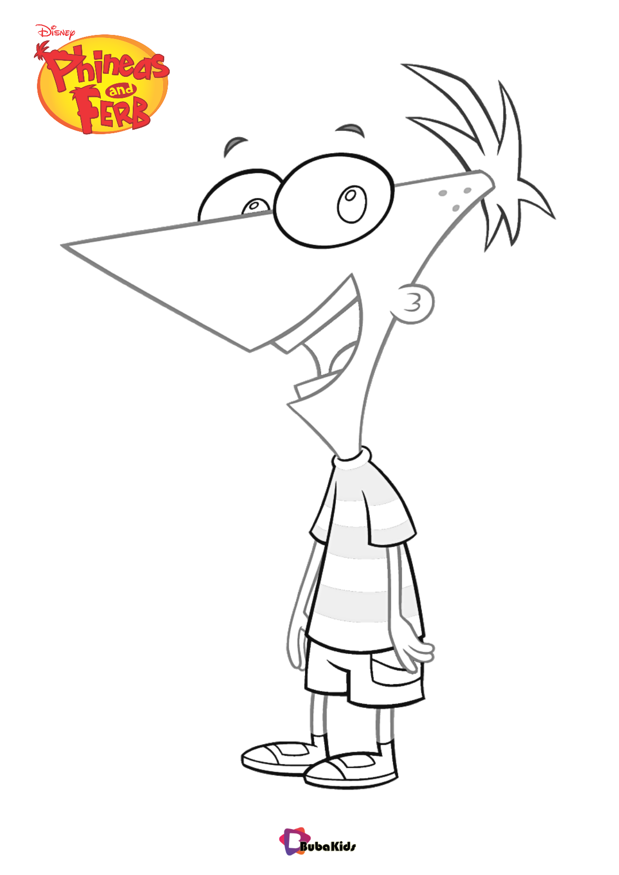Phineas and Ferb coloring pages Wallpaper