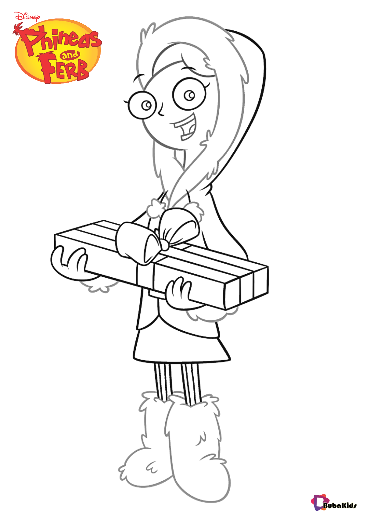 Phineas and Ferb coloring sheet Candace Flynn coloring pages Wallpaper