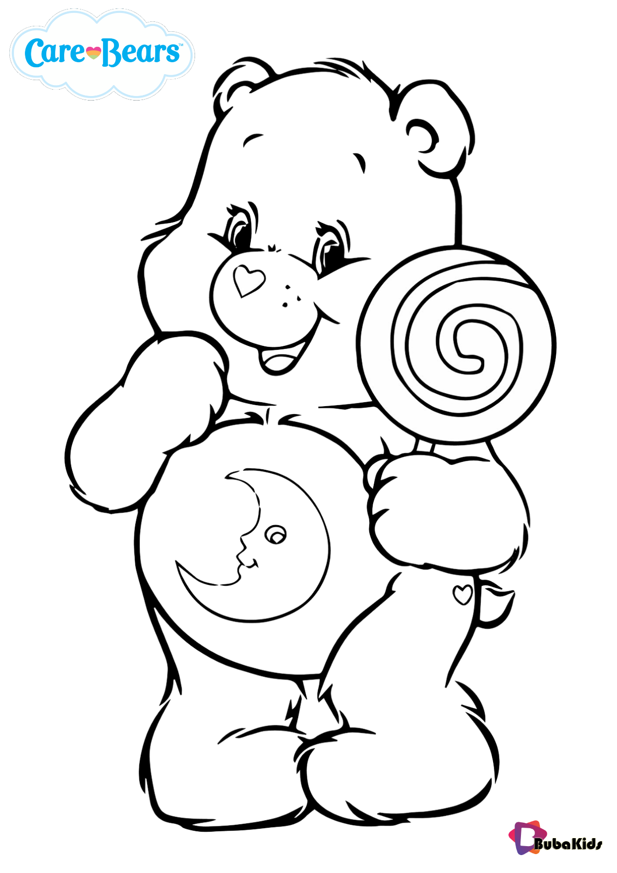 care bears coloring pages Wallpaper