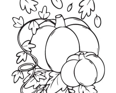 i love fall coloring page for kids