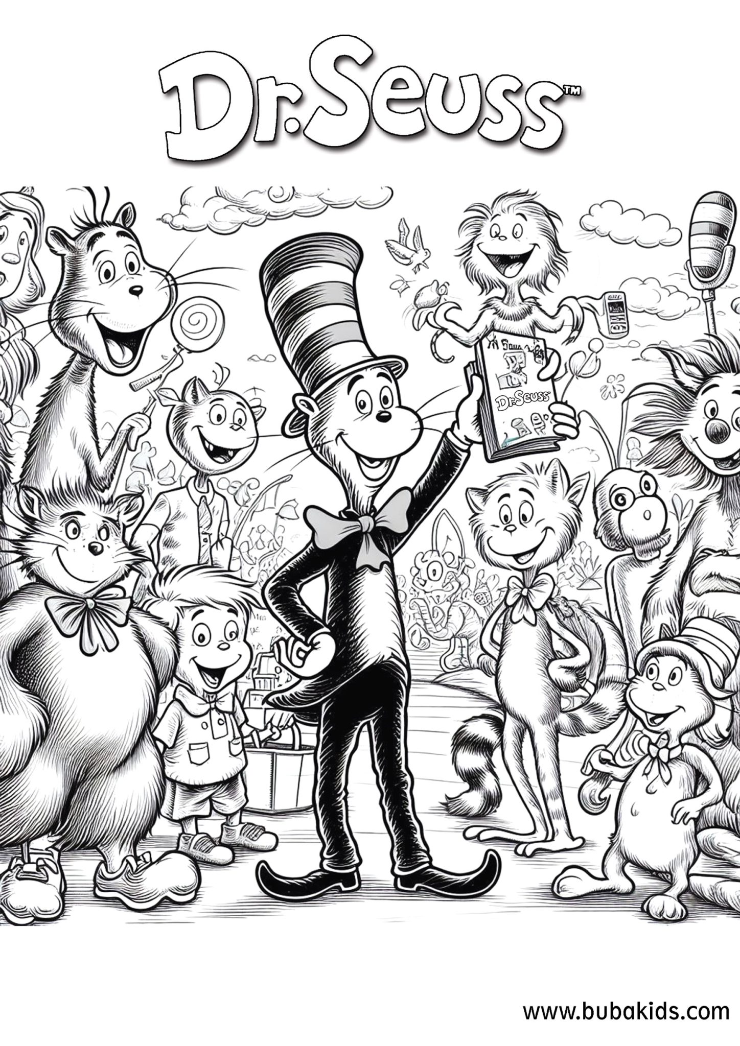 dr-seuss-characters-coloring-page-bubakids